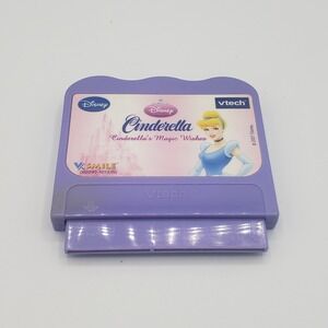 Vtech Vsmile Cinderella's Magic Wishes Learning Video Game Cartridge‎